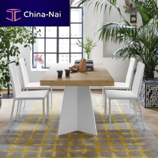 Contemporary chair BOHEMEindoorleathermetal base