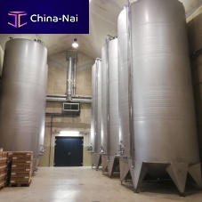Fermentation tank for winestainless steelcylindrical
