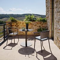 Contemporary chair LIPARIoutdoorindooraluminum