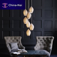 Pendant lamp FIN : FP550N/7metalporcelaincontemporary