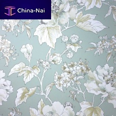 Contemporary wallpaper WOODSFORD : BENINGTONfloralmonochromefabric look