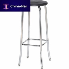 Contemporary stool 30" FIXED HEIGHT plasticwith footrestadjustable