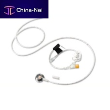 Implantable venous port 1500-2single-lumentitanium