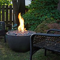 Gas fire pit SOBAconcrete