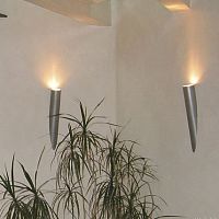 Contemporary wall light FIA TYPE 100/151 outdoorstainless steelpolycarbonate