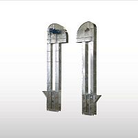 Bucket elevator for the food industry EF seriesbeltmotorizedfor powders