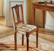 Louis XIV style chair 340indoorfabricwooden base