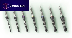 Dental implantology drill bit 0010 seriesDLC