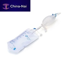 Wound drainage set graduatedsilicone