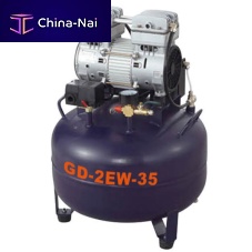 Dental compressor GD-2EW-351-workstationoil-free
