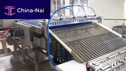 Metal detector with conveyor tunnel type