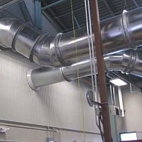 Rigid air duct stainless steelgalvanised steelfor ventilation