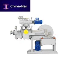 Piston vacuum pump VVB + RO300 Rootswith oil loss lubrificationtwo-stage