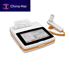 Electronic spirometer Spirolab®tabletopwith touchscreenwith SpO2 monitor