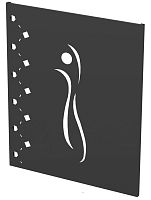 Decorative profiled sheet 651-Nstove