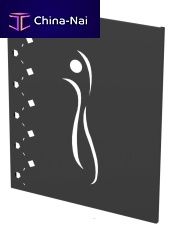 Decorative profiled sheet 651-Nstove