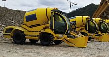 Diesel self-loading concrete mixer 3500TCfor constructionloading