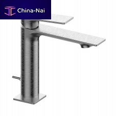 Washbasin mixer tap 78054 seriescountertopchromed metalbathroom