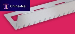 Stainless steel edge trim PROFIN® KLfor tileoutside corner