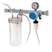 Pneumatic surgical suction pump