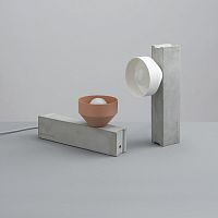 Table lamp [BLOCK]concreteoriginal designcorded