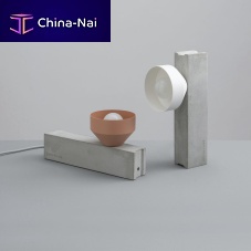 Table lamp [BLOCK]concreteoriginal designcorded
