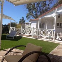 Aluminum railing with barsoutdoorfor patio