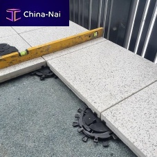 Plastic raised floor pedestal SPIRAL adjustableoutdoorindoor