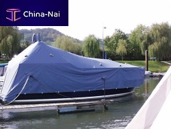 Protective cover for motor boats