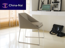 Contemporary chair KELLY polyurethanesled basecontract
