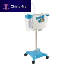 Battery-operated surgical suction pump SU60.06Tfor minor surgeryon casters