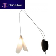 Contemporary wall light GINGKOindoorsteelcast iron