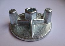 Hexagonal nut cylindricalwingmetal