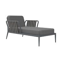 Contemporary chaise longue Divan Ribbonsfabricaluminumoutdoor