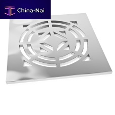 Shower drain grate JACKOBOARD® TERRAstainless steel