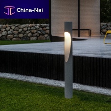 Urban bollard light FLINDTcontemporarycast aluminumLED