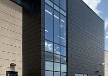 Panel cladding ANODIZED aluminumpatina