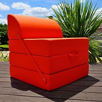 Contemporary pouf FJORDfabricsquaremodular