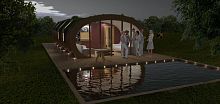 Eco-friendly house passivemodulartemporary