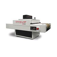 Belt conveyor OmniCure CV300with adjustable slopeheight-adjustableelectric drive
