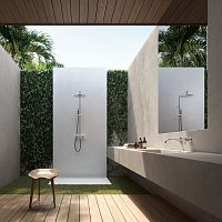 Thermostatic shower column CLASSY : W675.Ewith hand shower