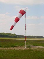 Lighting mast STNA typewindsockfor airport