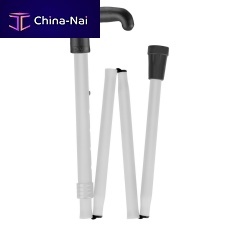 T-handle white cane 674WSfoldinganti-slipheight-adjustable
