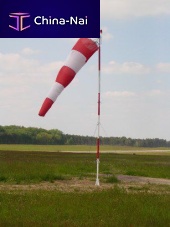 Lighting mast STNA typewindsockfor airport