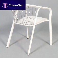 Contemporary garden chair CHESTERoutdooraluminumstainless steel
