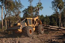 Forestry skidder 620D, 620Ewith grab
