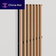 Solid wood acoustic panel WL H7 38x38for wallfor ceilinglarch