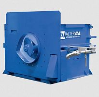 Stationary waste compactor SCscrew