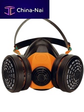 Half-mask respirator DM756Cdouble-filter