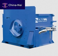 Stationary waste compactor SCscrew